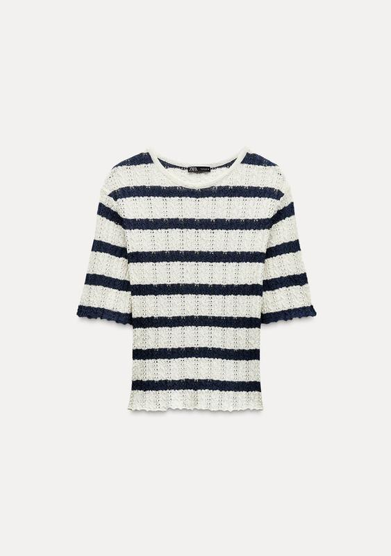 Camiseta Pointelle Punto Cortado